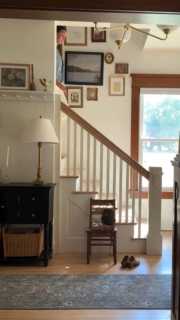 One thing I’ve learned while renovating our 1920s home… the magic is in the layers.

Architectural details add character, but the paint color is often what sets the entire mood of the room.

For those who asked, here are the colors featured in this reel:

The Pink Room— Just Rosy by Pittsburgh Paints
Bedroom — Light Blue by Farrow & Ball
Dining Room — White Dove by Benjamin Moore

Three very different colors, but each one helps highlight the character of these spaces in its own way.

Save this post if you’re collecting timeless paint colors for an older home.

Which one would you choose?

-

#vintagehome #collectedhome #interiorlayers #walltreatments #characterhome