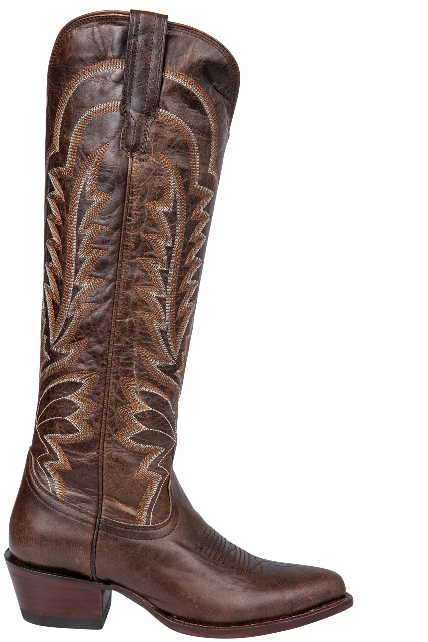 Tecovas Mocha Abby Cowgirl Boots | Pinto Ranch | Pinto Ranch