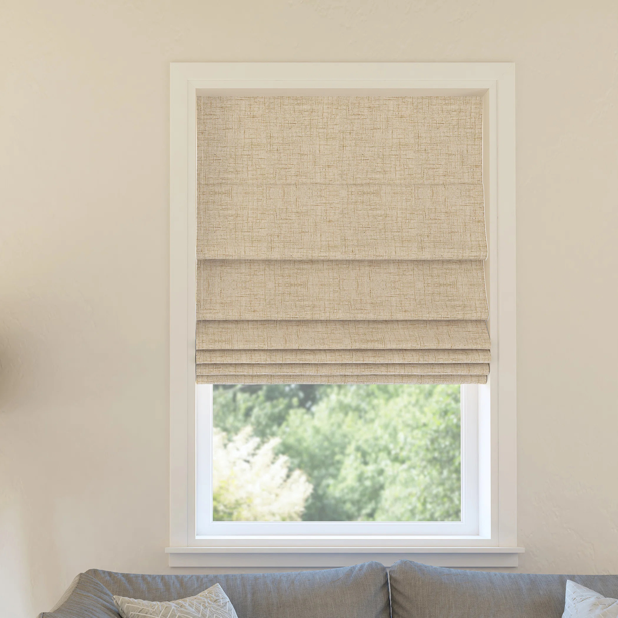 Sun Zero Thermal 100% Blackout Cordless Roman Shade | Wayfair North America