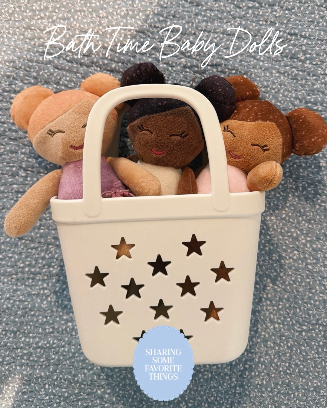 These might just be the CUTEST Easter basket find this year!!! 🐰🛁💗

I grabbed these sweet little bath dolls for my daughter’s Easter basket… but she found them in the closet early and I couldn’t say no 😂 so she’s been playing with them for the last couple weeks and OBSESSED is an understatement!!!

They’ve made bathtime SO much more fun and she even brings them in the pool too 🥹☀️

What I love:
🫧 made for real water play so they can go right in the tub
🫧 soft + cuddly but still easy to clean (machine washable 🙌🏼)
🫧 come with the cutest little carrying bag for on-the-go
🫧 encourage imaginative play + nurturing little hearts

And theres even a little doll bathtub you can get with them?! STOP it’s so cute 😭 perfect for girls to pretending to wash her babies🛁

Such a sweet gift idea for Easter baskets, birthdays, or just because 🤍 perfect for toddlers and little girls who love their baby dolls!!

#easter #easterbasket #easterbasketideas #eastergift #eastergifts #spring #springmagic #momlife #mom #giftidea #giftforkids #giftforgirls #girls #babydoll #doll #dollclothing #americangirldoll #bittybaby #easterbunny #springtime #babygirl #toddler #toddlergirl #littlegirl #playtime #easter #spring #affordable #easterbasketideas #toddlergirlgifts #bathtimetoys #momfinds #giftideasforkids #eastergifts #toddlerlife #momlifefavorites

#LTKKids #LTKBaby #LTKSeasonal