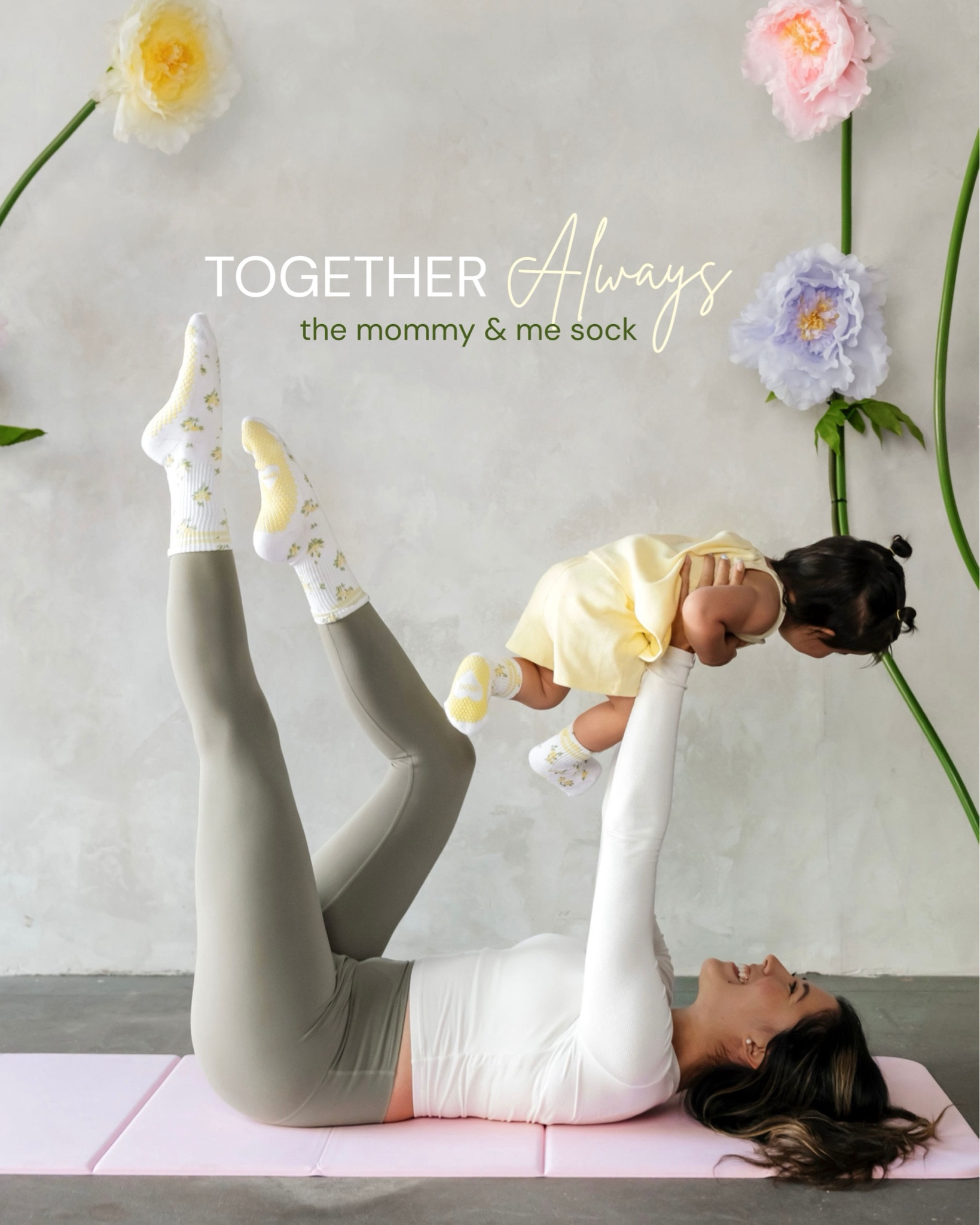 I’m so excited to share the secret project I’ve been working on for months with Lucky Honey Style! 

This Mommy & Me grip sock bundle features the sweetest floral print and matching “mama” and “mini” hearts on the bottom of the socks

Perfect for pilates and chasing your toddler around your home 💛🌼

This is a limited edition drop and would make the perfect Mother’s Day gift for a new, expecting or toddler girl mama out there! 

Sizing of the baby socks runs big to accommodate growing feet but will shrink in wash. 

#LTKBaby #LTKMothersDay #LTKmomlife