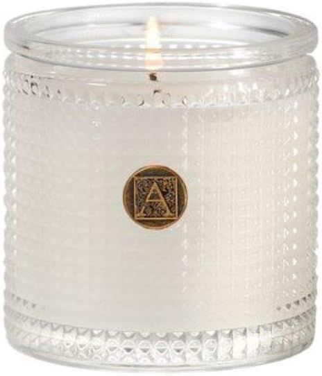 Aromatique The Smell of Spring Textured Glass 6 oz Scented Jar Candle with Metal Medallion for Ho... | Amazon (US)