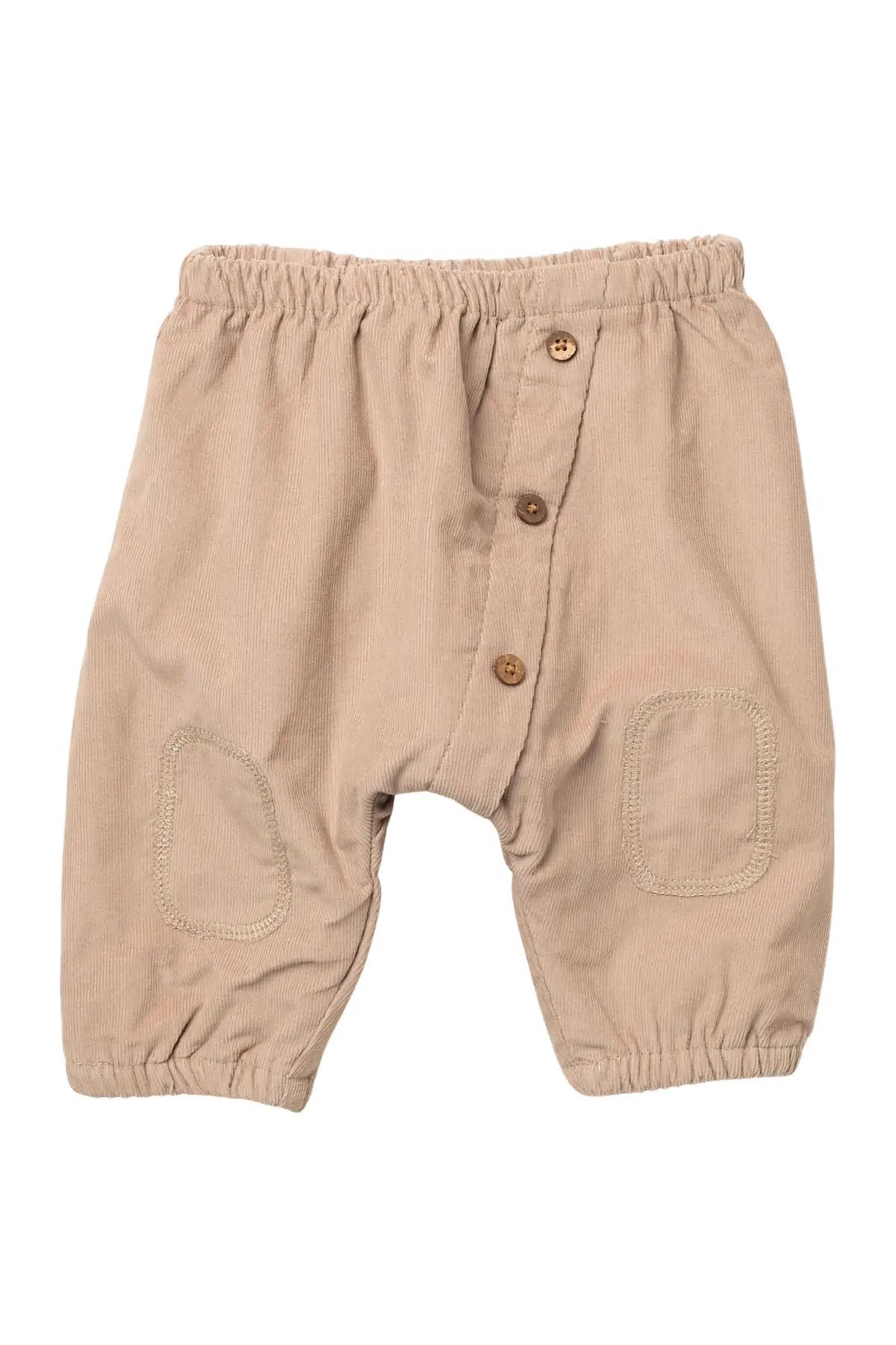 Oliver & Rain Corduroy Pants in Taupe at Nordstrom, Size 3M | Nordstrom