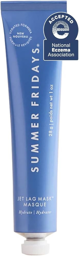 Summer Fridays Jet Lag Mask Mini - Hydrating Face Moisturizer + Mask - Enriched with Hyaluronic A... | Amazon (US)