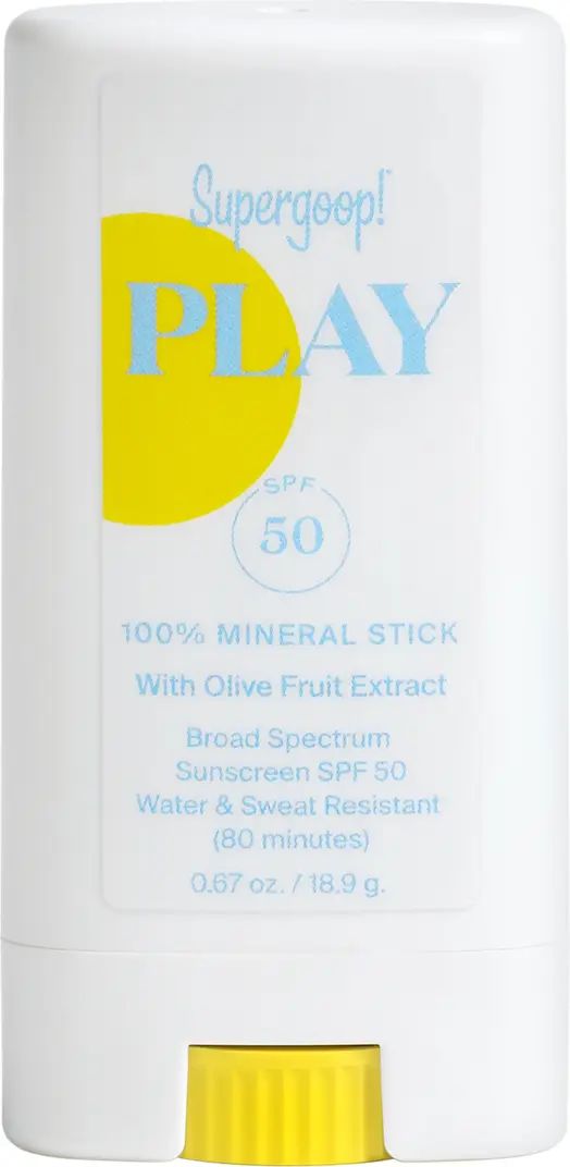 Supergoop! Play 100% Mineral Stick SPF 50 Sunscreen with Olive Fruit Extract | Nordstrom