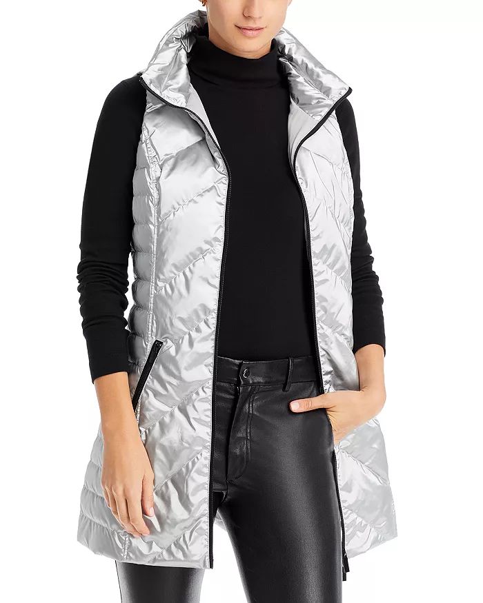 Down Chevron Quilted Vest | Bloomingdale's (US)