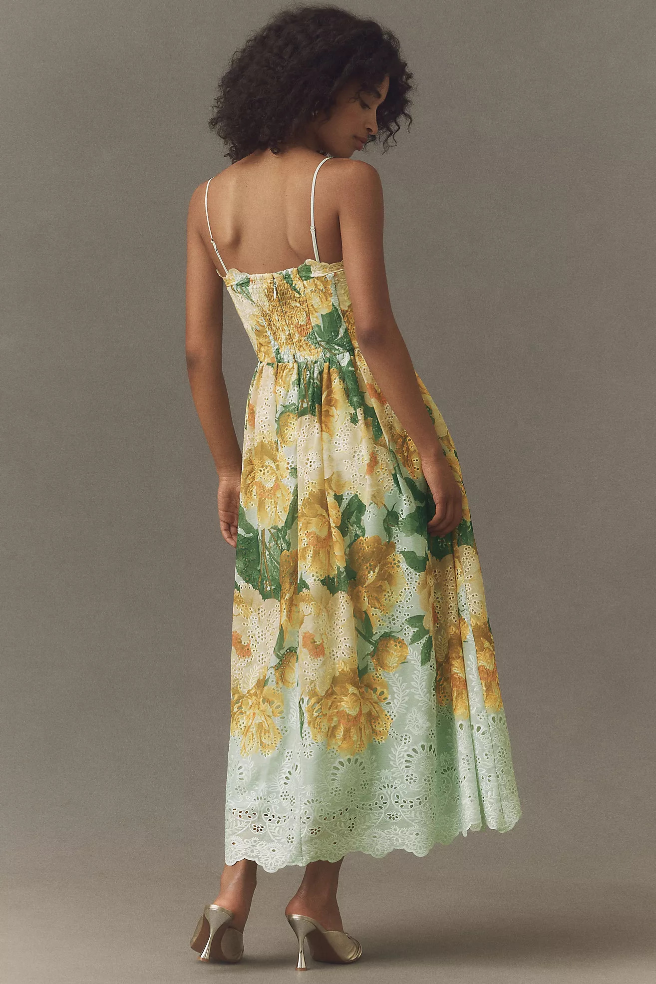 BHLDN Blooming Bustier Maxi Dress | Anthropologie (US)