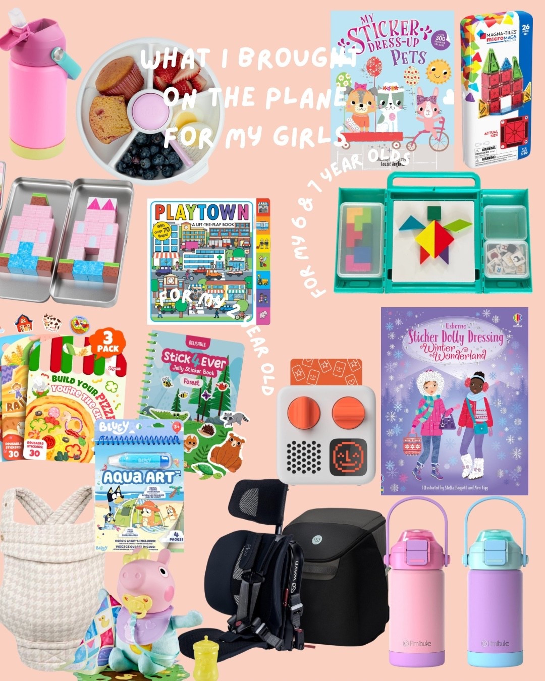 keeping my 2 year old wild toddler girl busy on the plane & my 6+7 year old girls! 

Carrier discount code: KARRIE 
Nug & tater discount code: KARRIE25

#LTKmomlife #LTKKids #LTKTravel