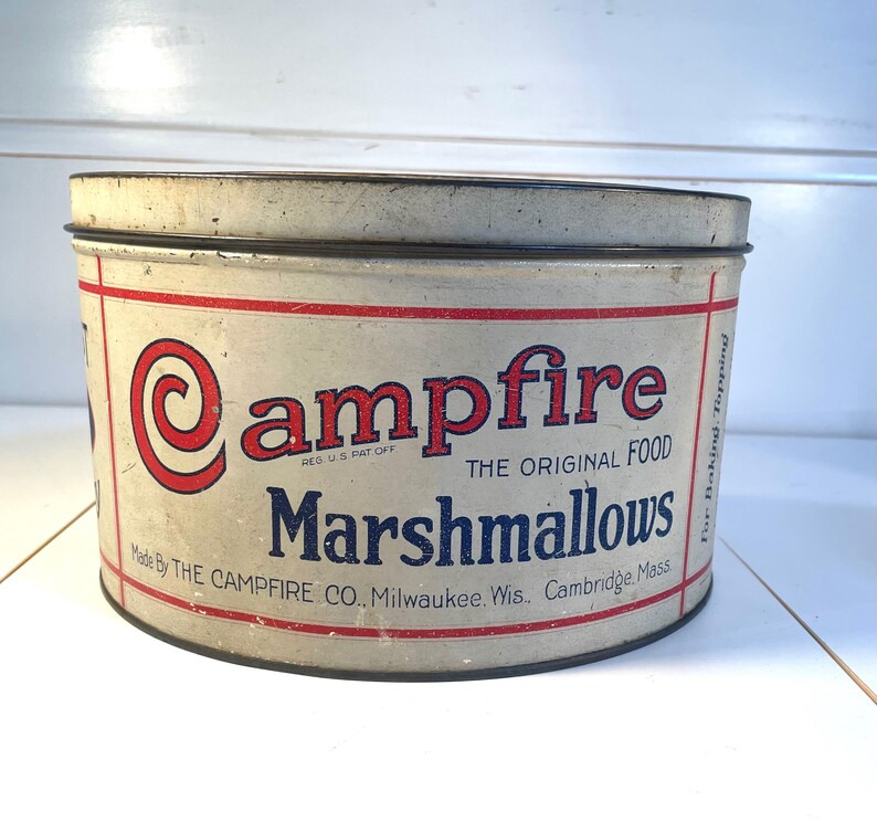 Vintage Campfire Marshmallow Tin (Original) | Etsy (Global)