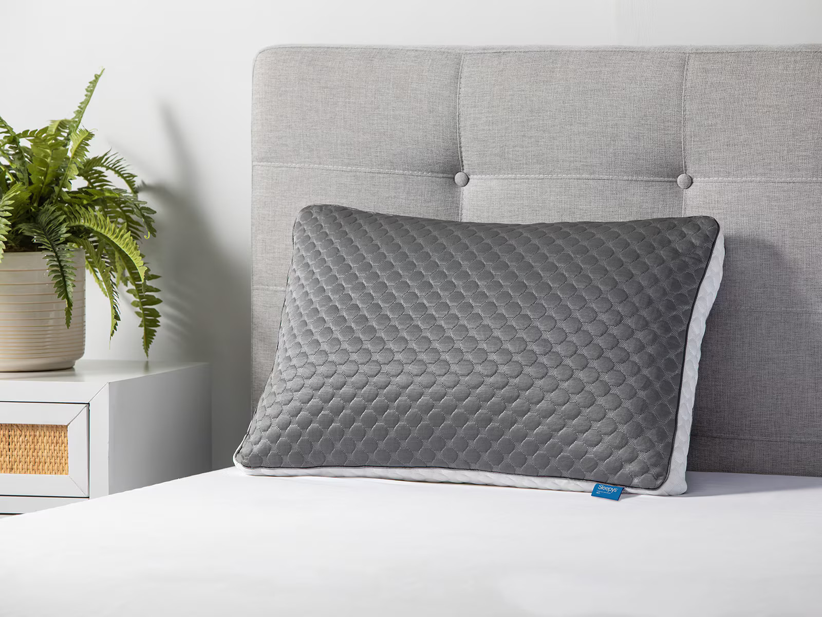 Sleepy's Deluxe Charcoal Cool Pillow | MattressFirm | Mattress Firm