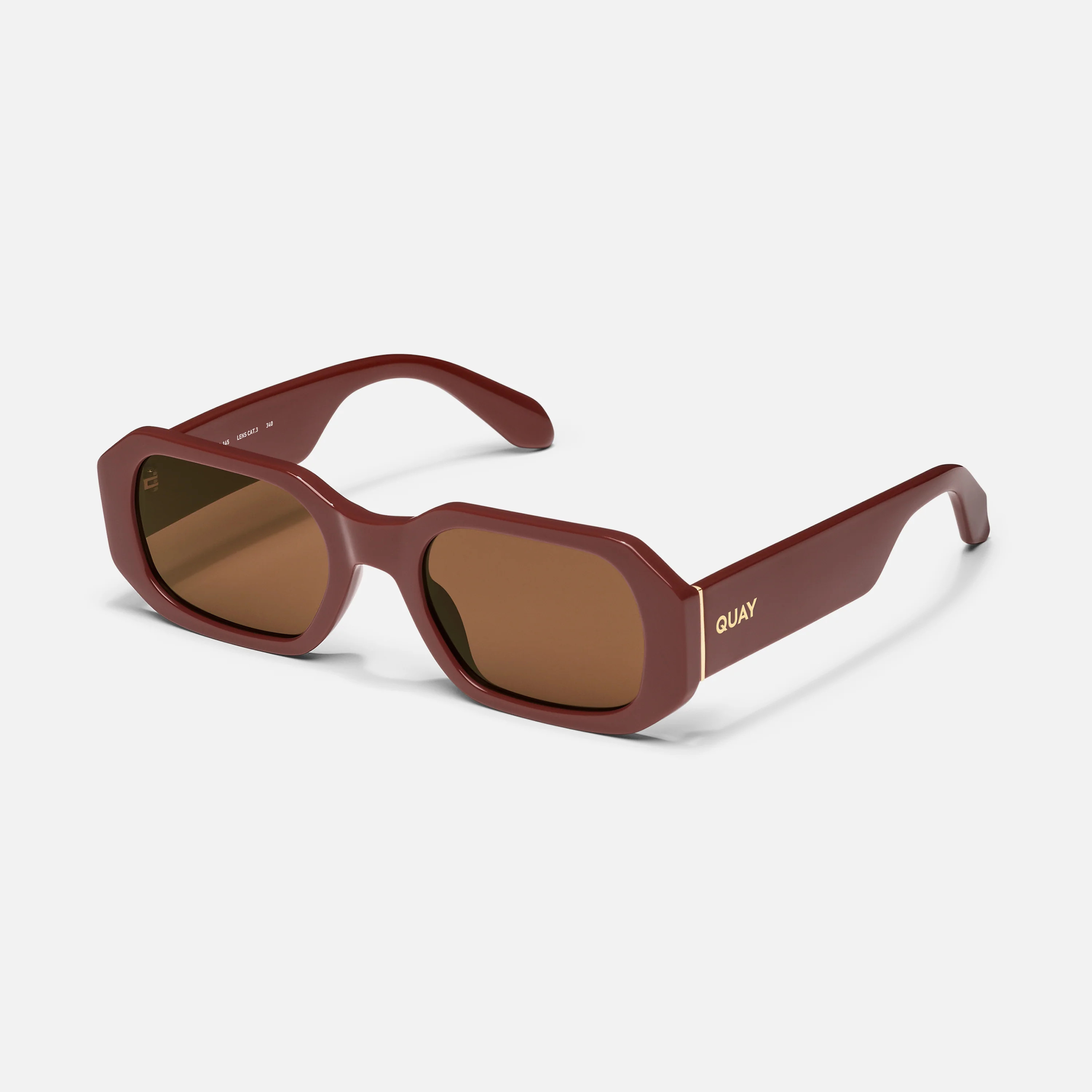 HYPED UP - DAHLIA/BROWN | Quay Australia