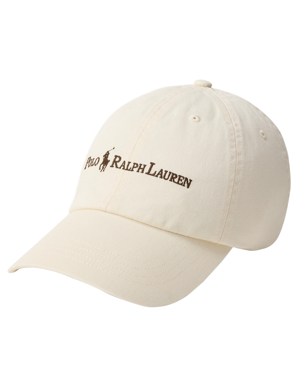 Polo Ralph Lauren Women's Cotton Twill Ball Hat - Guide Cream | Macy's