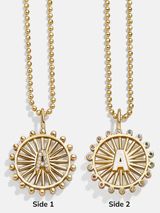 Sunburst 18K Gold Custom Reversible Necklace | BaubleBar (US)