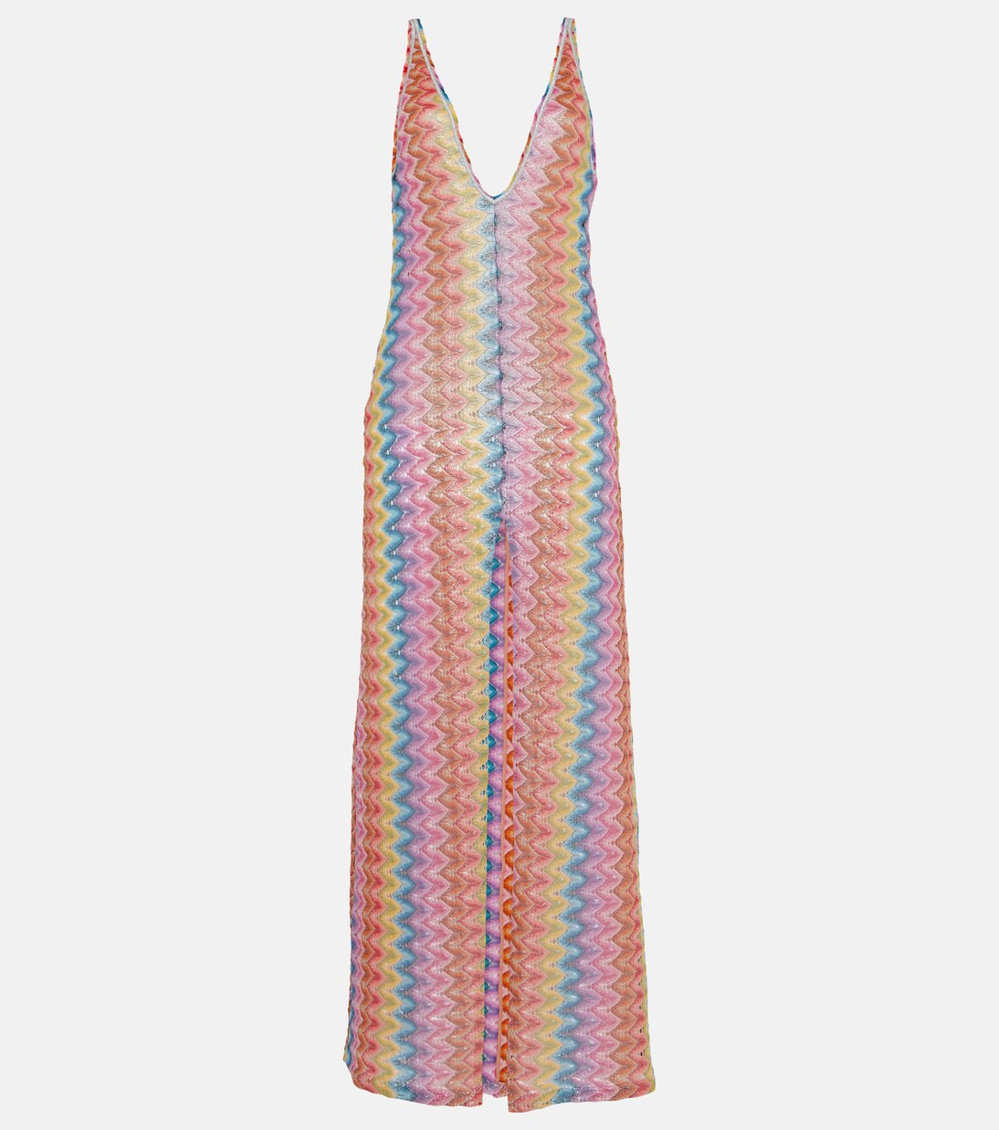 Zig Zag pointelle maxi dress | Mytheresa (US/CA)