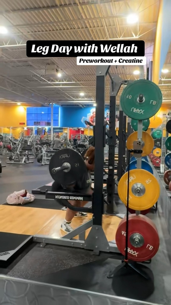 Leg day with Wellah Creatine + Pre-workout 

No jitters 
All performance 

A win is a win 

#LTKfitnessgoals #LTKFindsUnder50 #LTKActive