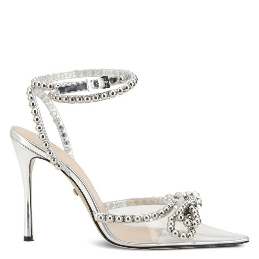 Mach & Mach Double Bow Embellished Pumps, Brand Size 37 ( US Size 7 ) | Jomashop.com & JomaDeals.com
