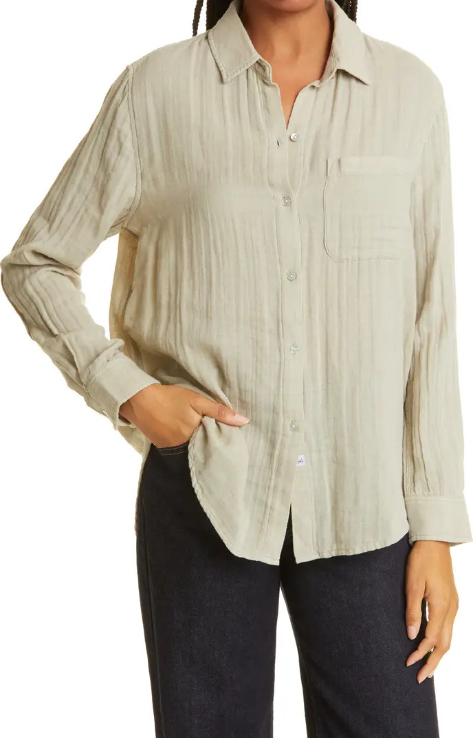 Ellis Organic Cotton ShirtRAILS | Nordstrom