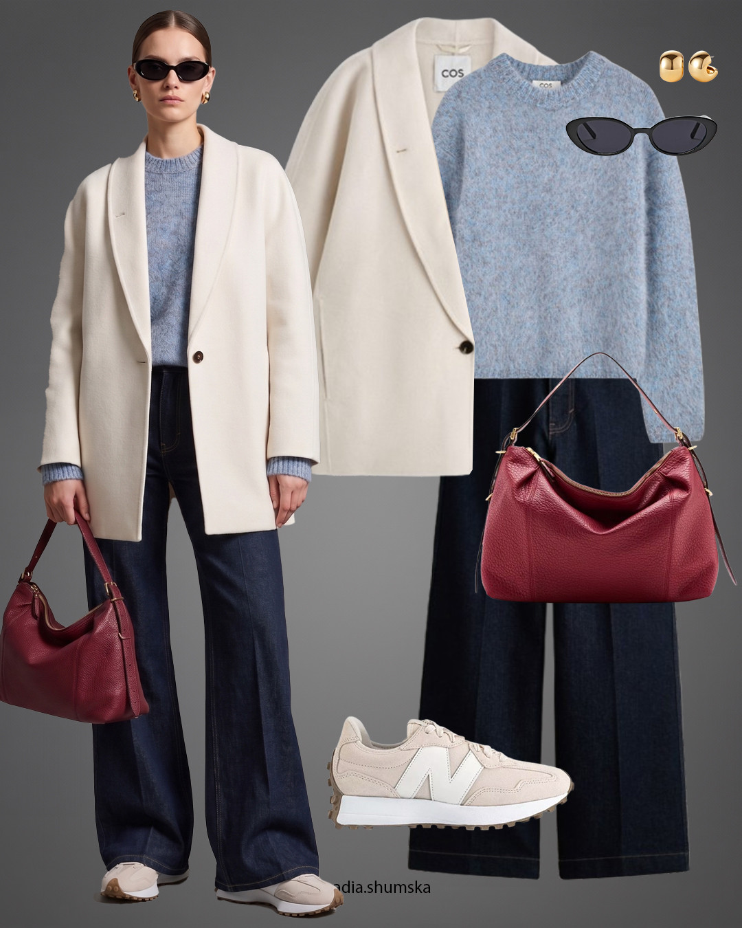 Dark blue denim outfit✨ , , #OOTD #LTKcasual #CasualOutfits #LTKbag #LTKfind 

 