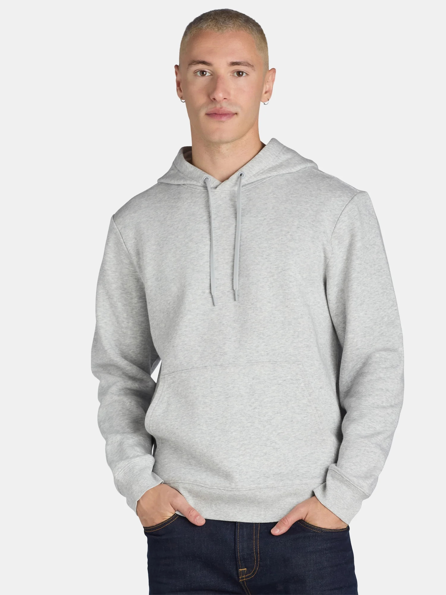 Athletic Works Men's & Big Men’s Fleece Hoodie, Sizes XS-5XL | Walmart (US)