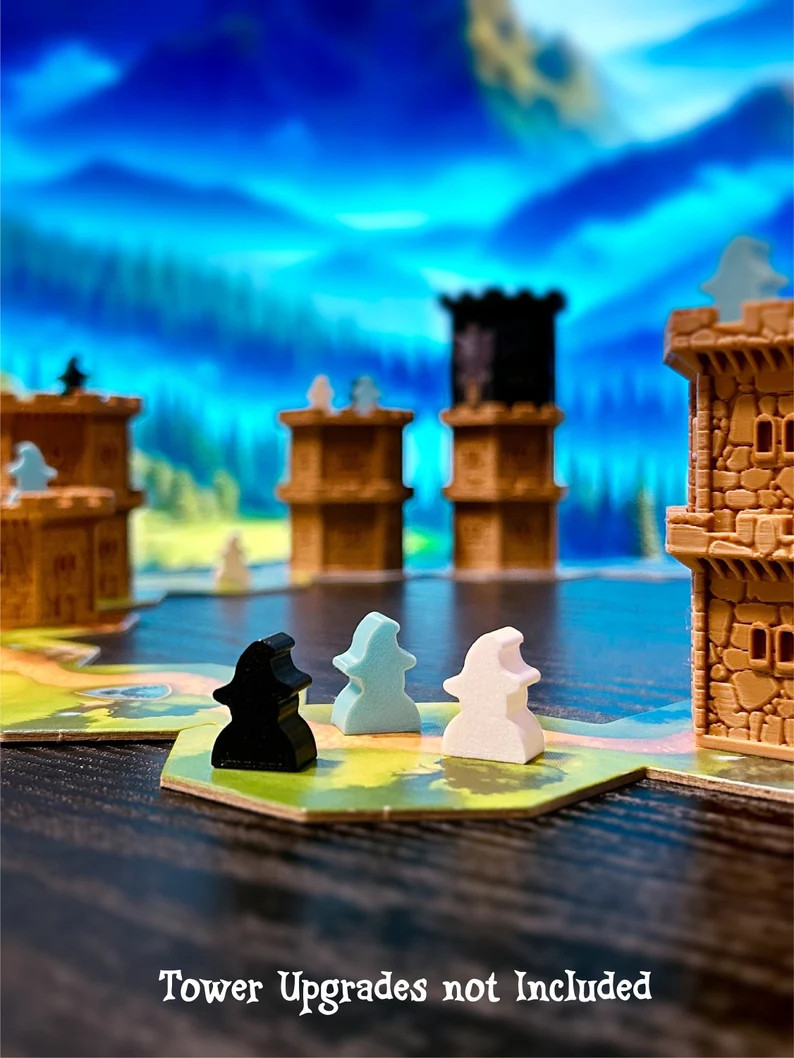 Wandering Towers: New Wizard and Potion Colors - Board Game Upgrades - Board Game Accessories - E... | Etsy (US)