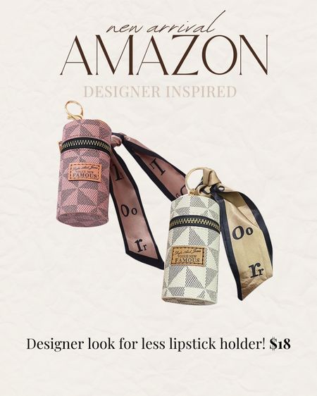 Designer inspired lipstick holder from Amazon! 

Lee Anne Benjamin 🤍

#LTKbeauty #LTKsalealert #LTKstyletip