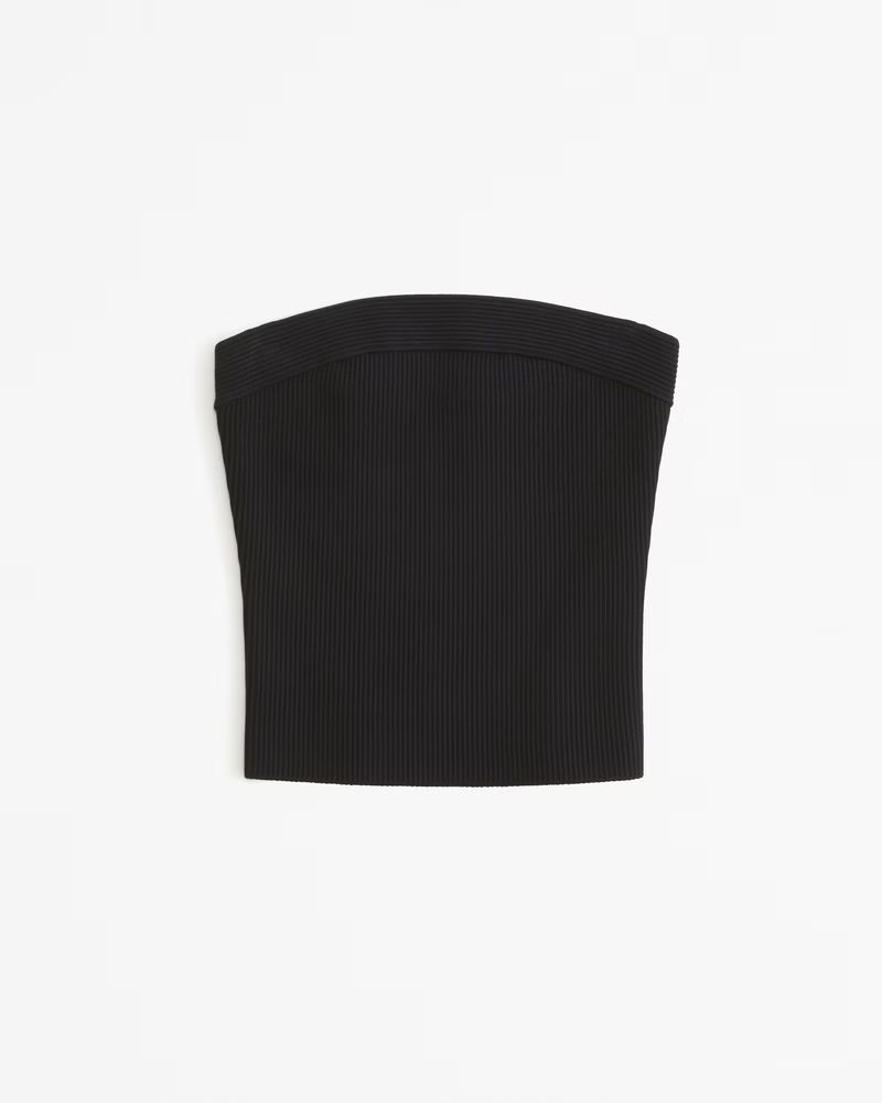 Abercrombie & Fitch Women's Ottoman Tube Top in Black - Size S | Abercrombie & Fitch (US)