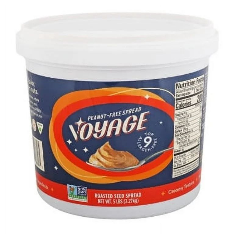 Voyage Foods Peanut Free Spread Tub, 5 Pound, 6 Per Case | Walmart (US)
