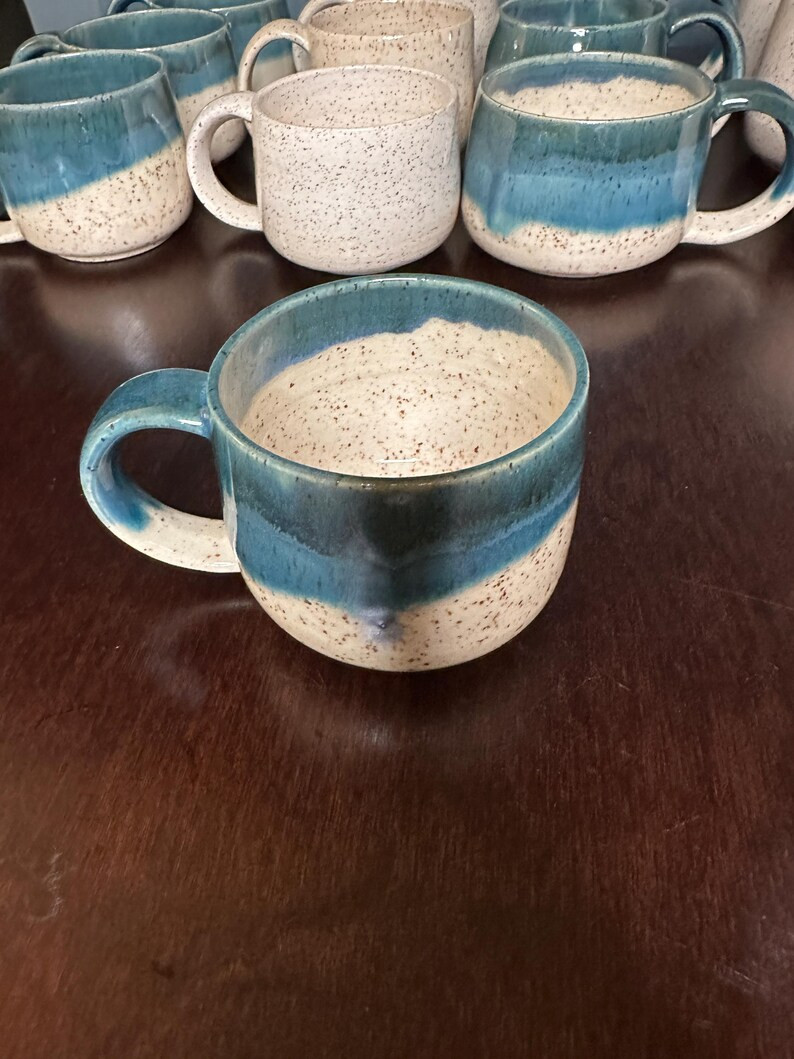 10 oz. Blue Speckled Mug | Etsy (US)