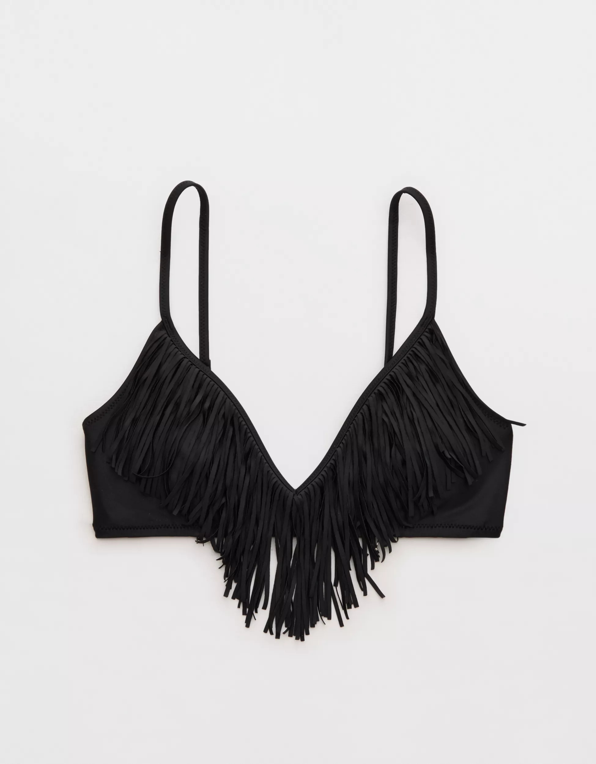 Aerie Skinny Strap Voop Bikini Top | American Eagle Outfitters (US & CA)