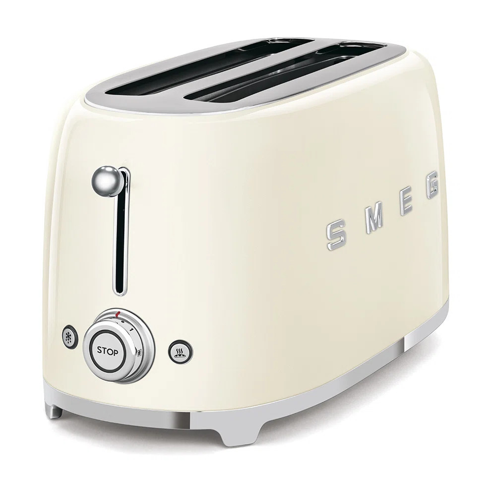 SMEG 50's Retro Style Aesthetic 4 Slice Toaster | Wayfair North America