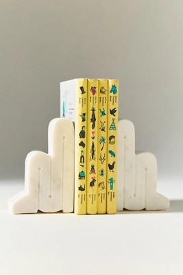 Marble Serica Bookends | Anthropologie (US)