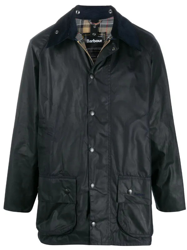 Barbour 'Beaufort' Jacke Mit Druckknöpfen - Farfetch | Farfetch Global