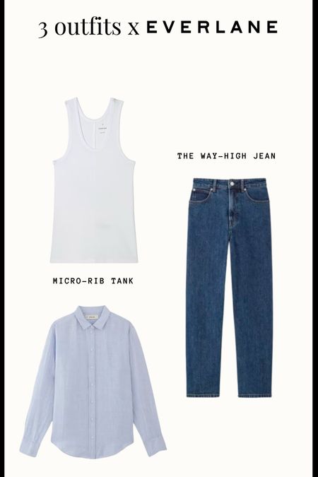 A comfy pair of denim is a perfect to pair with a button up for a relaxed weekend look - all pieces from everlane #ad

#LTKfindsunder100 #LTKfindsunder50 #LTKGiftGuide
