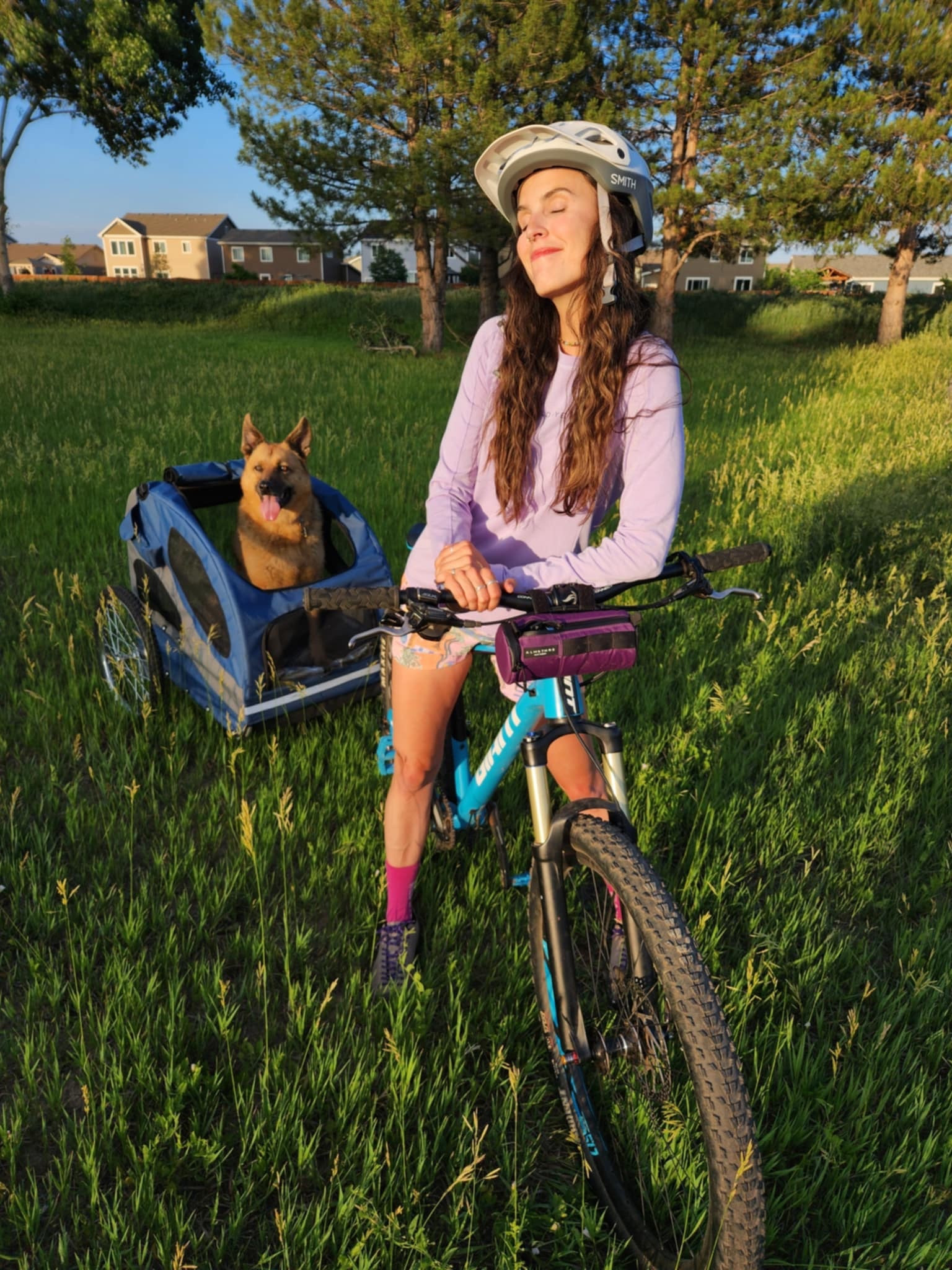 Dog bike trailer!

#LTKSeasonal