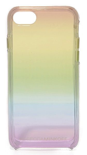 Rebecca Minkoff Rainbow Ombre Transparent iPhone 7 Case | Shopbop