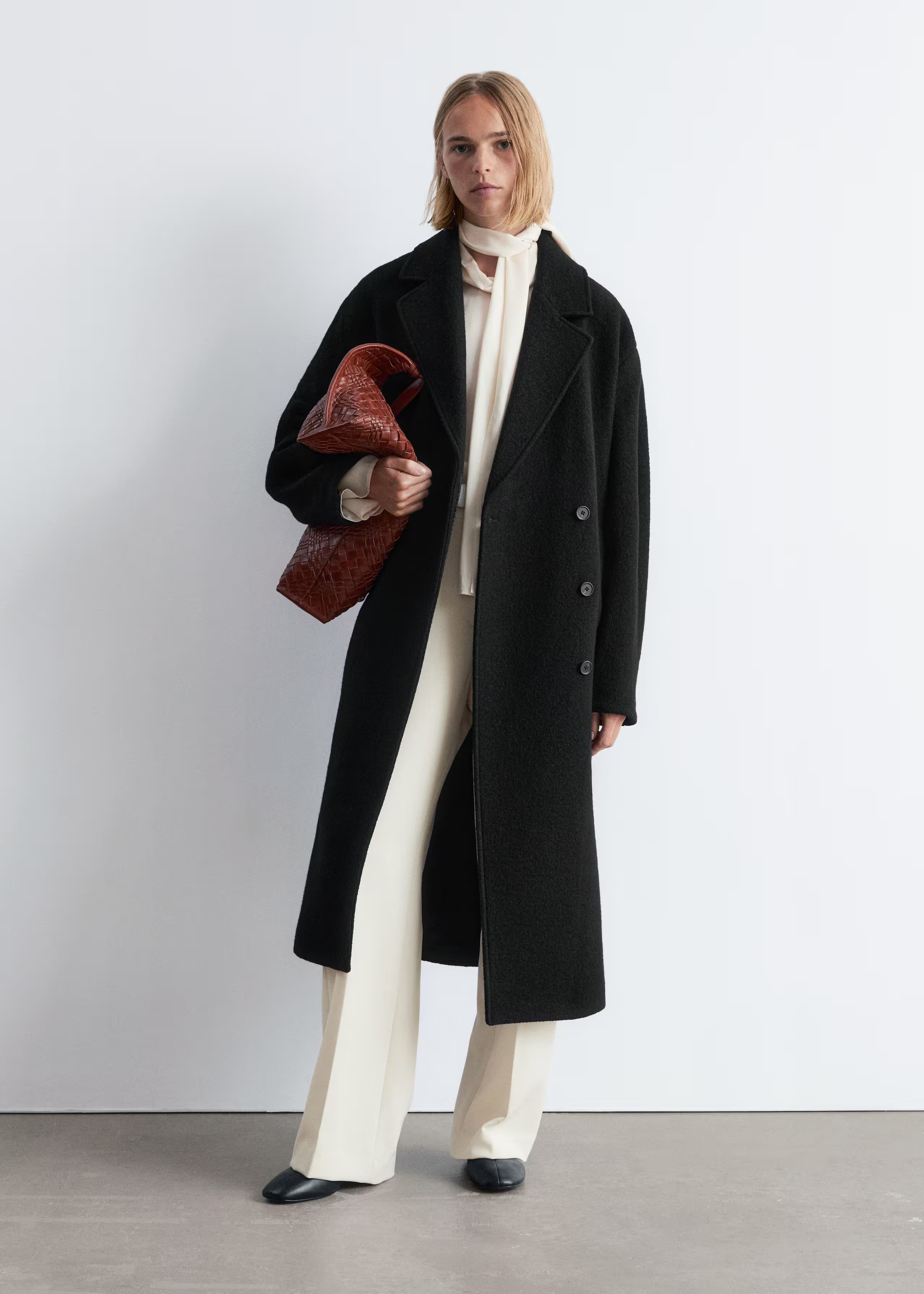 Voluminous Belted Wool Coat | & Other Stories UK