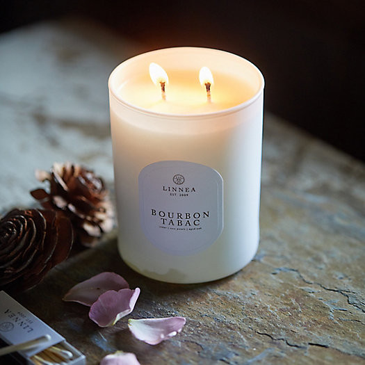 Linnea Candle, Bourbon + Tabac | Terrain