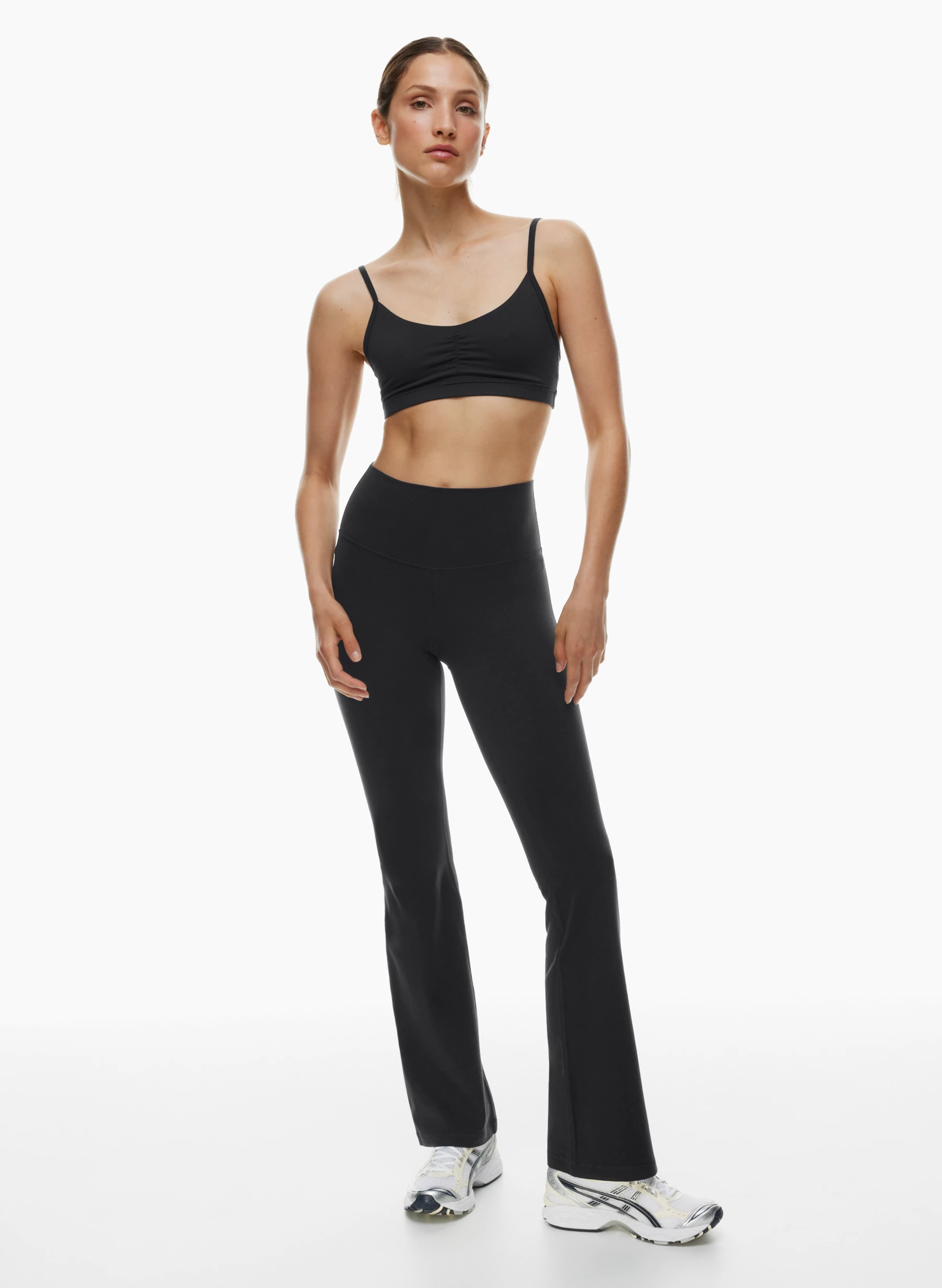 TNABUTTER™ ATMOSPHERE FLARE HI-RISE LEGGING | Aritzia