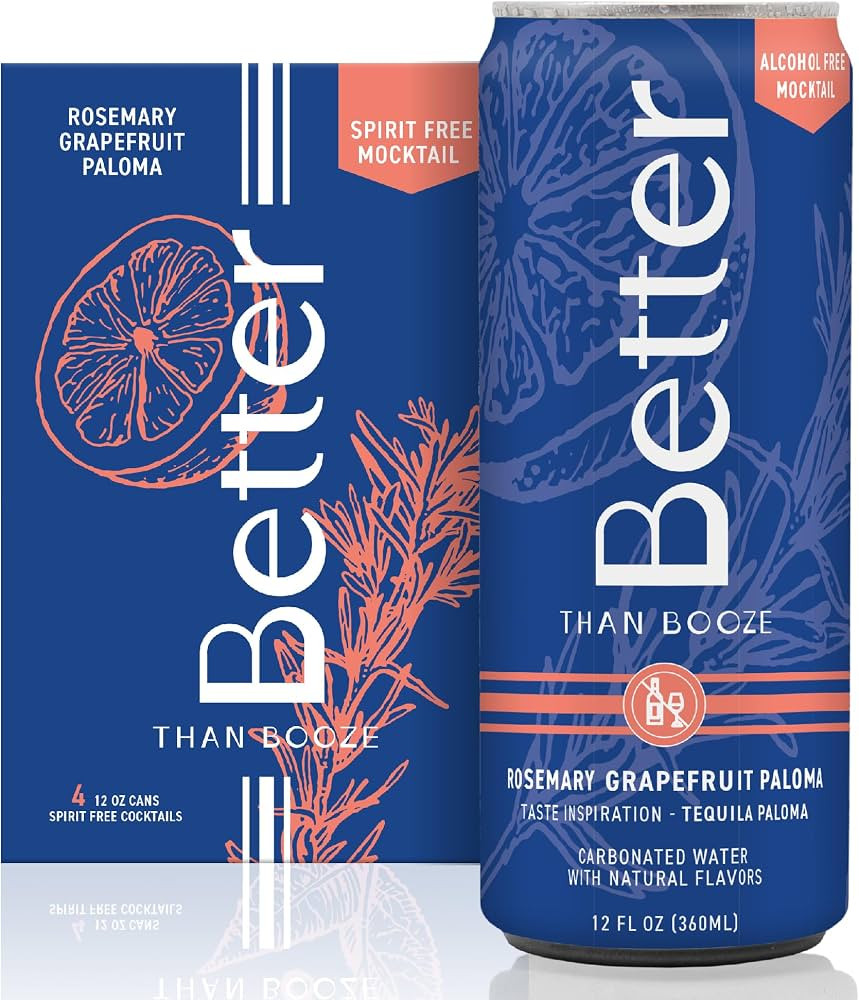 Better Than Booze Mocktails Non-Alcoholic Drinks | Alcohol Alternative Beverages, Ritual Zero Pro... | Amazon (US)