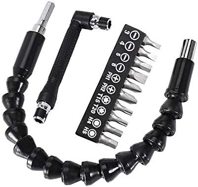 YIOYULEN Flexible Drill Bit Extension 295mm, Magnetic Drill Extension for Home Improvement, Manual 9 | Amazon (US)