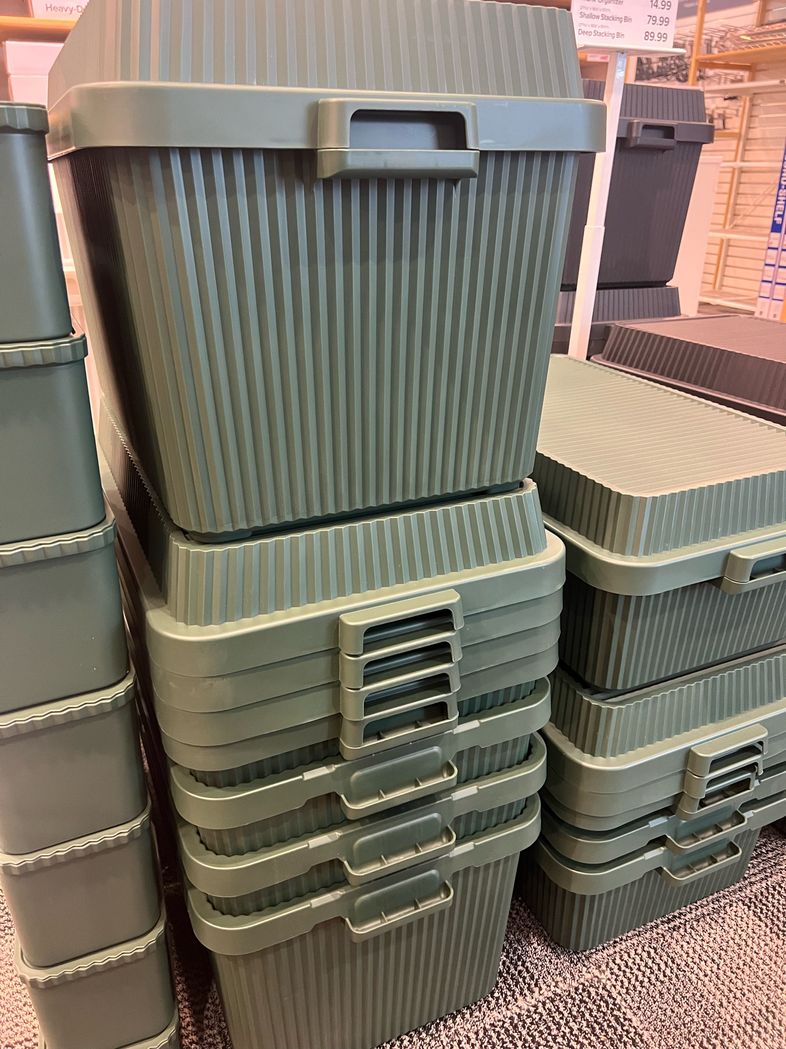 Fluted Storage Bins from The Container Store 

#LTKhome
