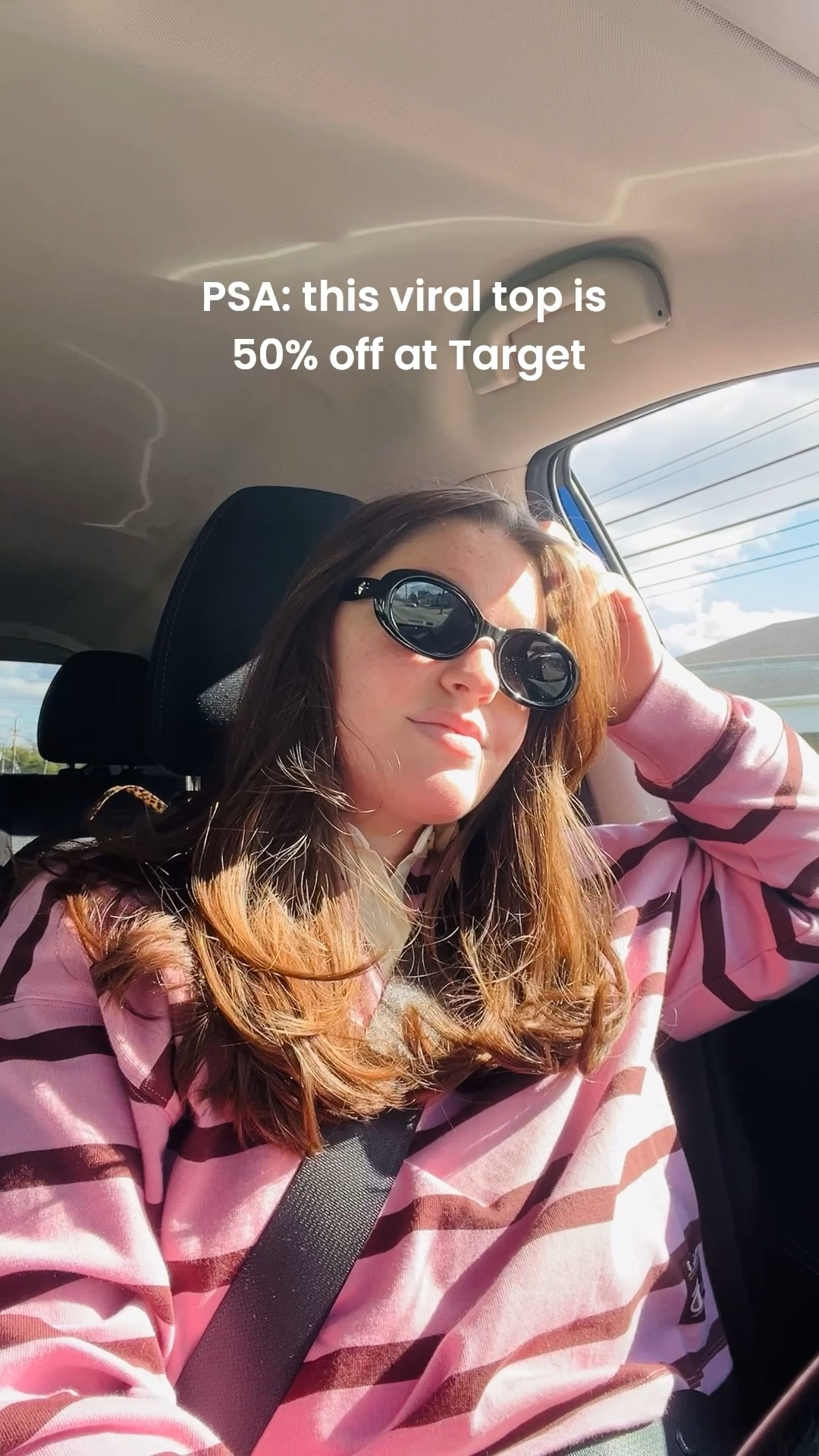 50% OFF ✨ the perfect striped top for fall 🍂
“Pink Long Sleeved Striped Rugby Shirt” from Target 

#LTKMidsize #LTKSaleAlert #LTKSeasonal