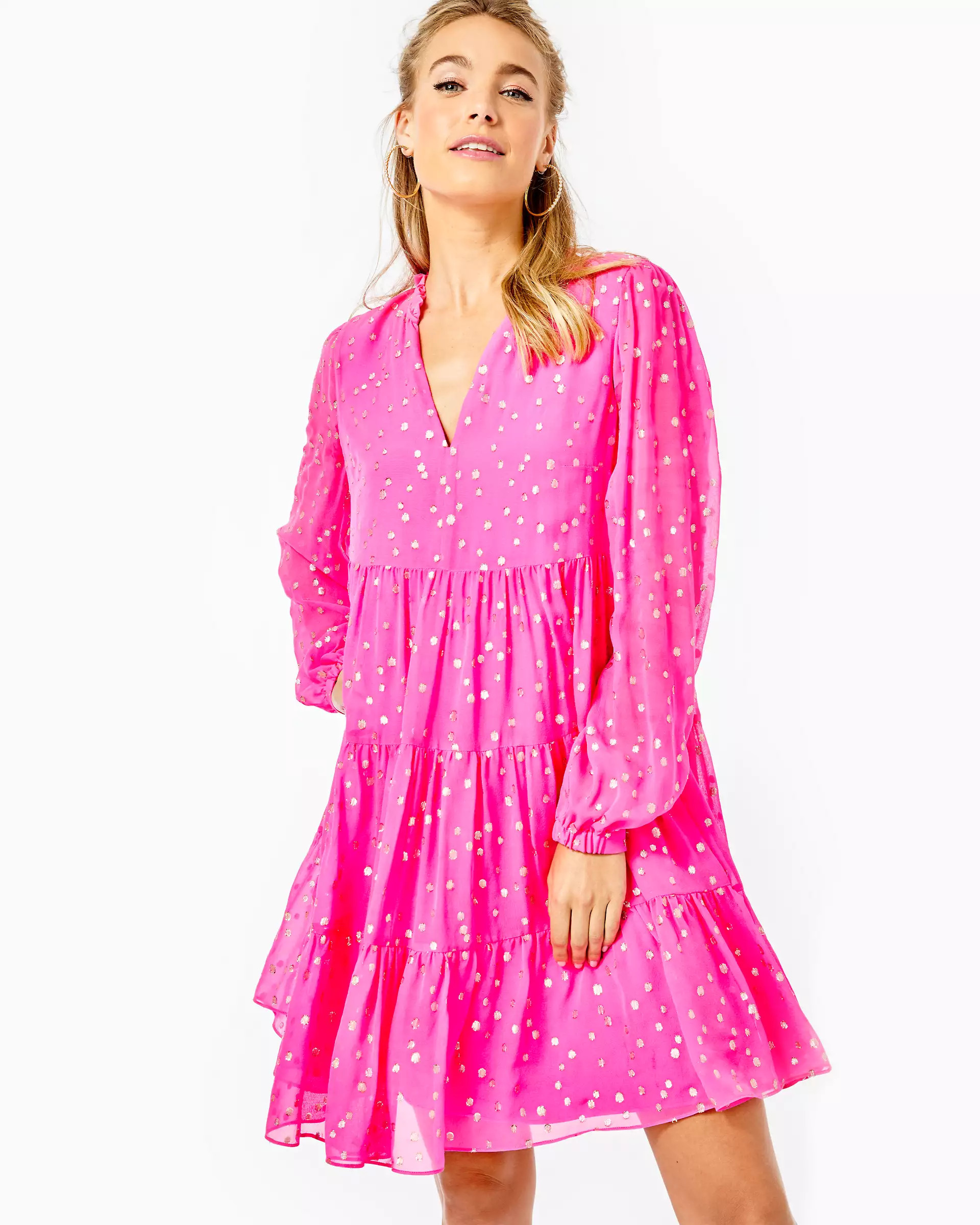 Sarita Silk Swing Dress | Lilly Pulitzer | Lilly Pulitzer