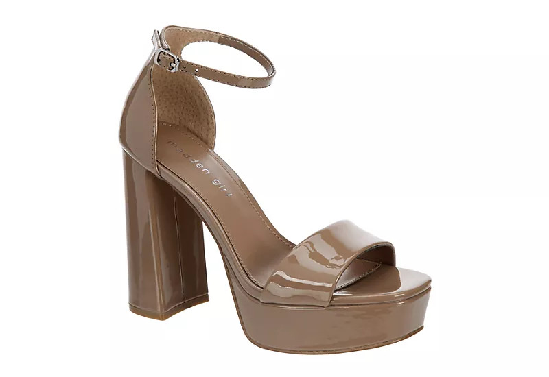 Madden Girl Womens Omega Platform Sandal - Nude | Rack Room Shoes