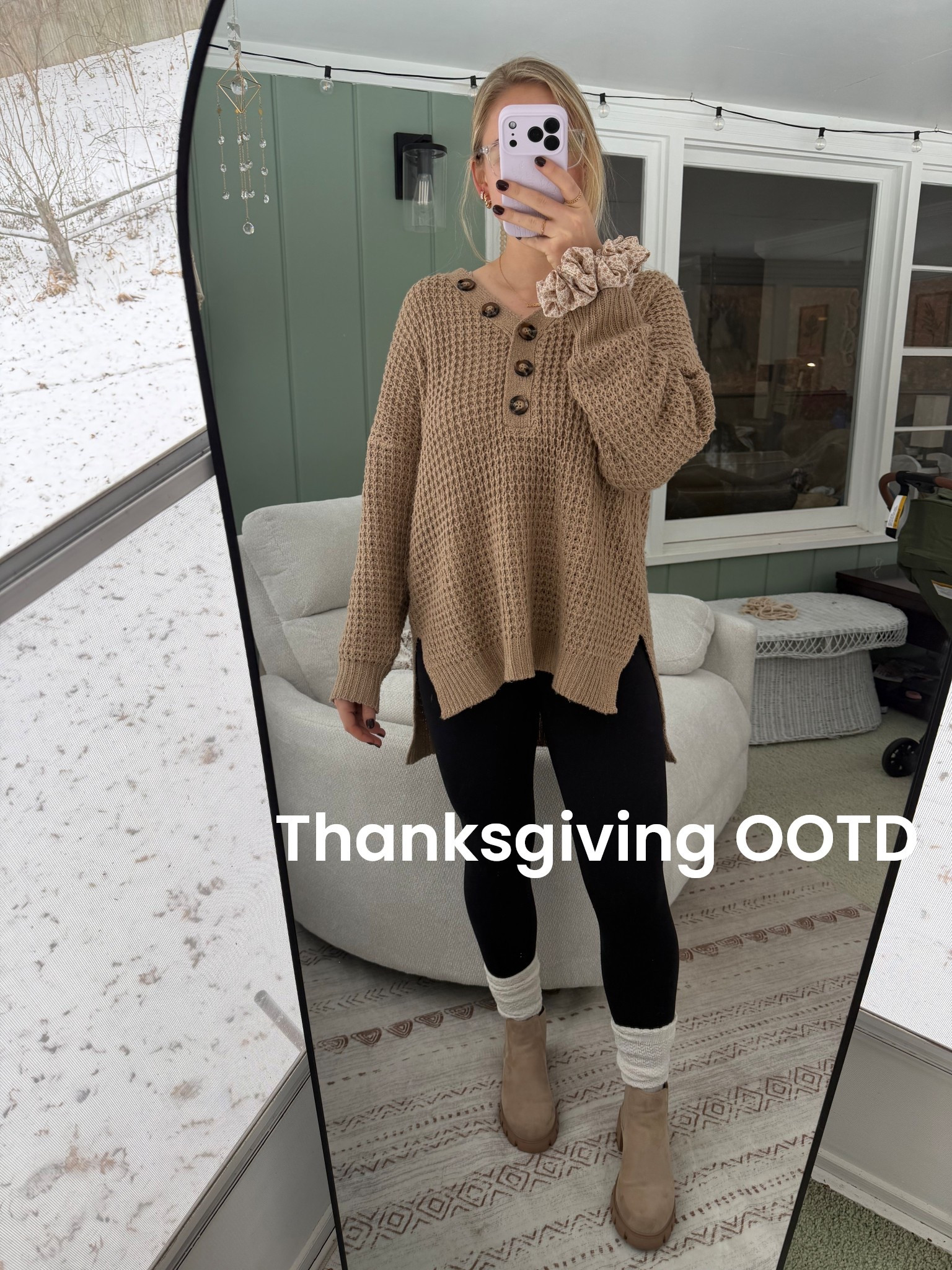 Comfy thanksgiving fall outfit! 

#LTKMidsize #LTKHoliday