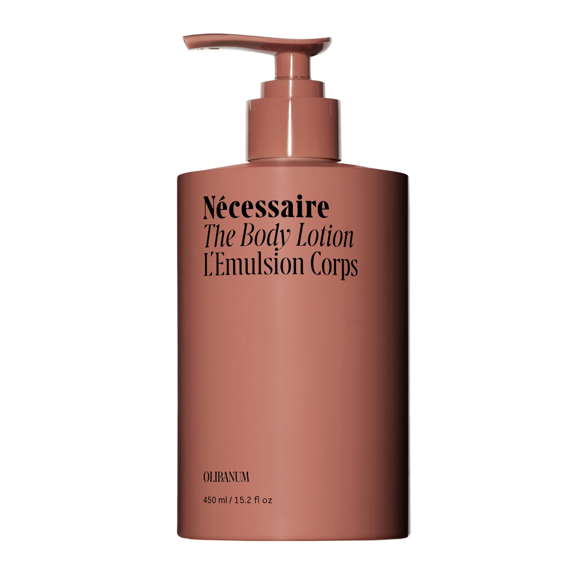 Nécessaire The Body Lotion with Pump – Olibanum Scented Body Moisturizer with Peptides, Niacin... | Amazon (US)