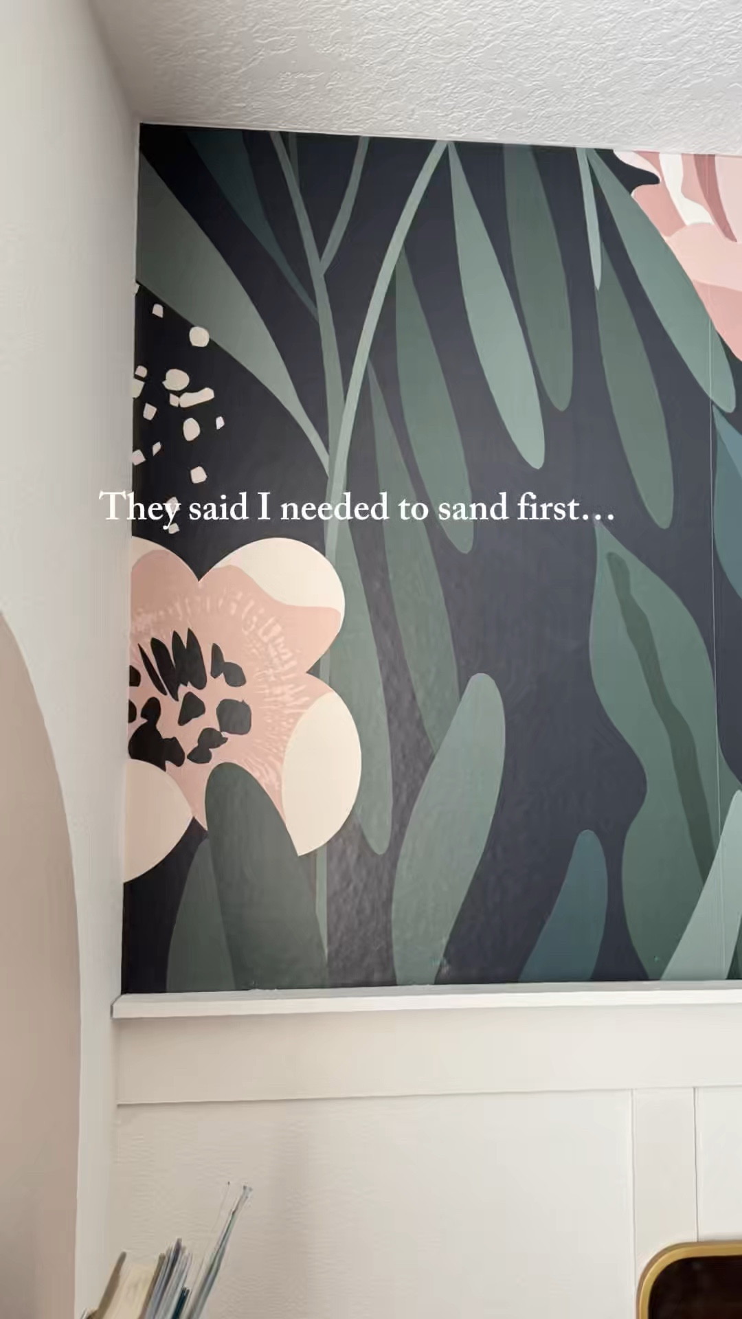 Wallpaper on textured walls… yes, you can 🙌🏼

We were told we needed to sand everything perfectly smooth before even trying—and I almost didn’t do it because that sounded like a lot 😅

But what actually worked for us was:
– Light sanding (just enough to knock down the texture, not remove it completely)  
– Wiping the walls down and letting them fully dry  
– Choosing the right type of wallpaper (this matters more than price)

I’ve used both affordable and higher-end wallpaper and had success—it really comes down to the material and brand

I linked the wallpaper that worked well for us + the tools we used if you’re thinking about trying this in your own home

 wallpaper on textured walls, peel and stick wallpaper tips, wallpaper prep, DIY wallpaper, home improvement ideas, beginner DIY projects, wall makeover, budget home updates

#LTKHome