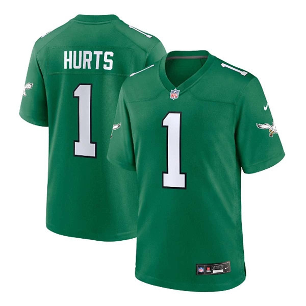 Philadelphia Eagles Jalen Hurts #1 Nike Game Kids' Jersey Medium Kelly Green | Scheels