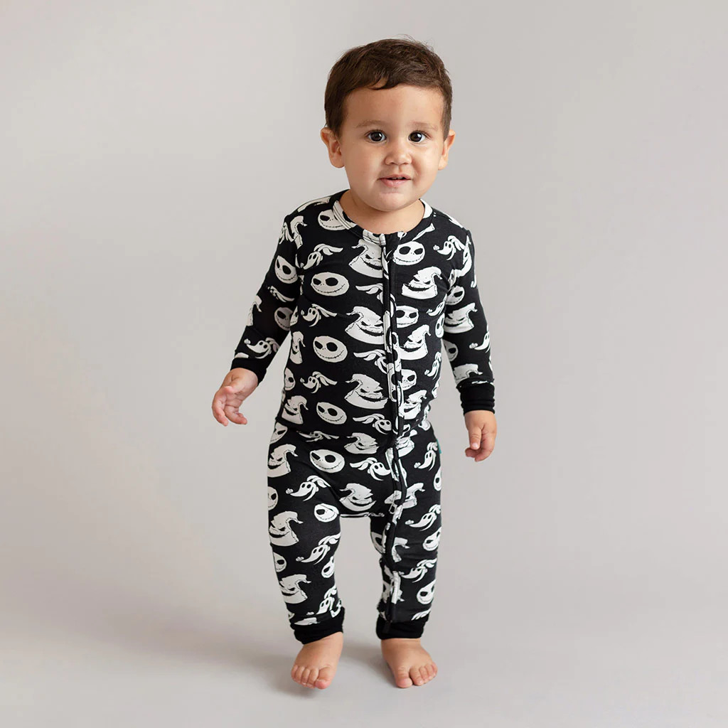 Black Baby Convertible Sleeper | Disney Nightmare Medley | Posh Peanut