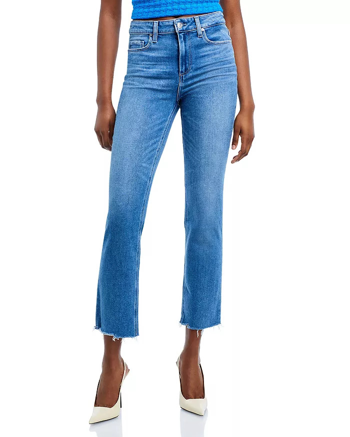 Cindy High Rise Ankle Straight Jeans | Bloomingdale's (US)
